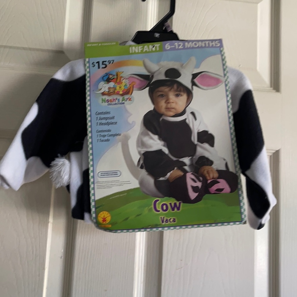 NEW INFANT COW SIZE 6-12 months